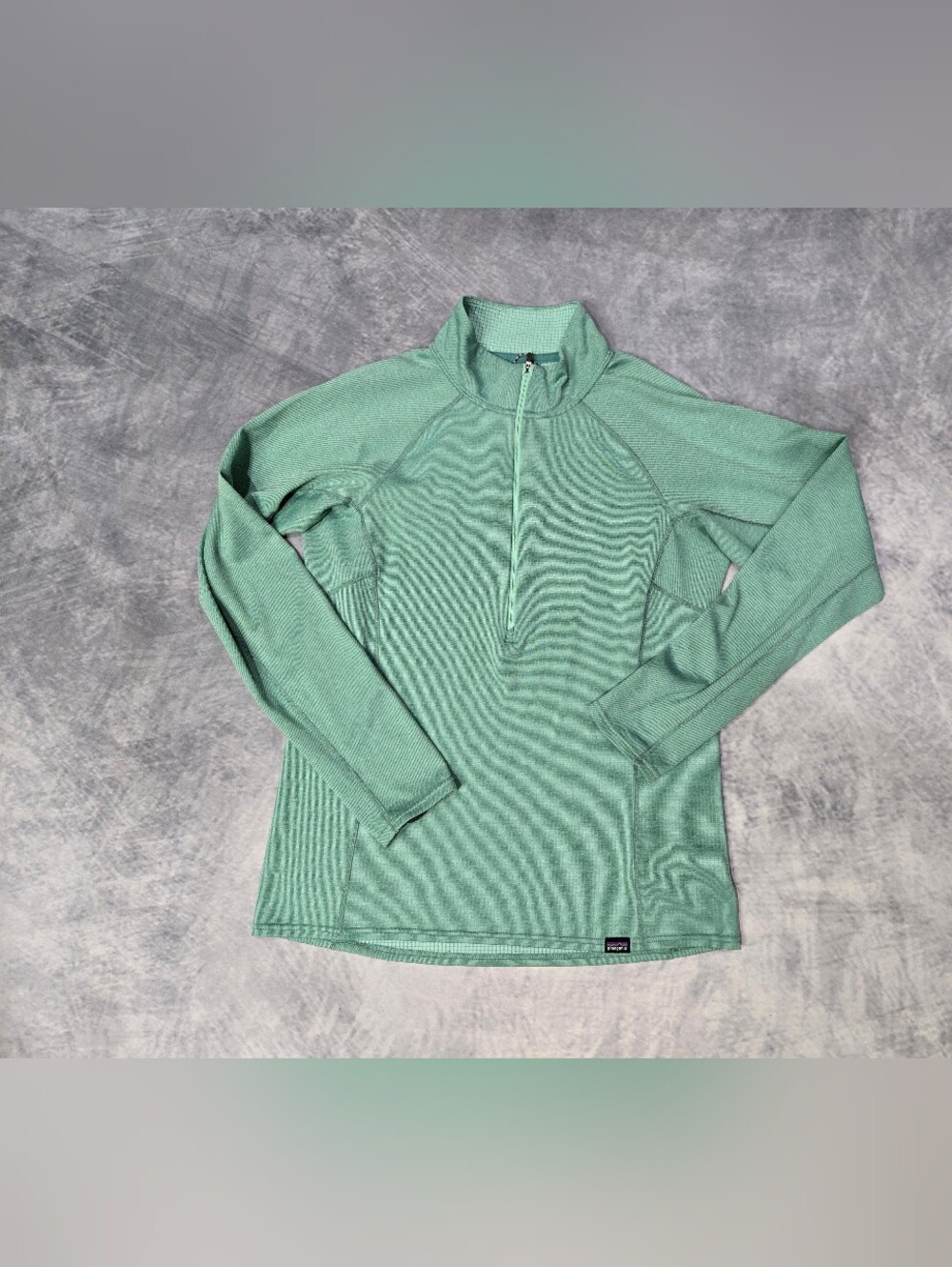 Patagonia Women's Quarter-Zip Performance Pullover - Mint Green